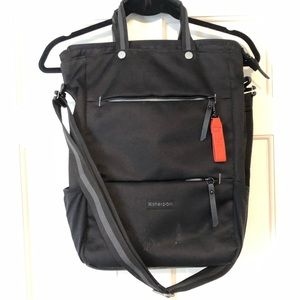 Sherpani Camden black tote or backpack